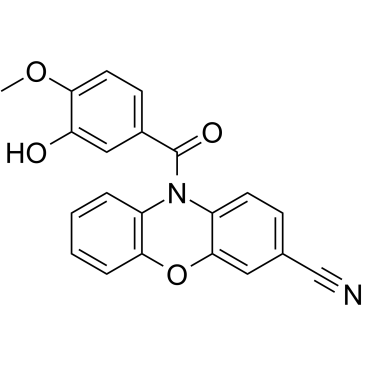 Tubulin inhibitor 7结构式