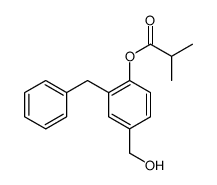 4-Hydroxymethyl-2-benzylphenyl Isobutyrate Structure