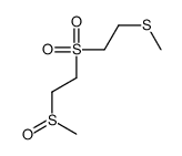 1-methylsulfinyl-2-(2-(methylthio)ethylsulfonyl)ethane Structure