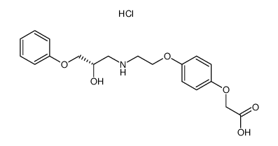 ICI 215001 hydrochloride结构式