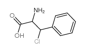 3-chloro-dl-phenylalanine Structure
