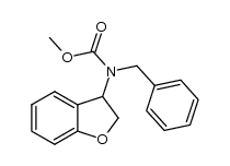 methyl benzyl(2,3-dihydrobenzofuran-3-yl)carbamate结构式