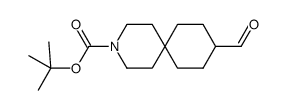 3-boc-3-氮杂螺[5.5]十一烷-9-甲醛结构式