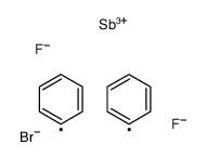 bromo-difluoro-diphenyl-λ5-stibane Structure