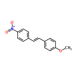 4-甲氧基-4'-硝基芪结构式