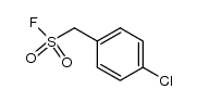 (p-chlorophenyl)methanesulfonyl fluoride Structure