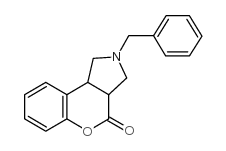 2-苄基-2,3,3a,9b-四氢-1H-5-噁-2-氮杂环戊并[a]萘-4-酮结构式