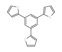 1,3,5-三(2-噻吩基)苯结构式