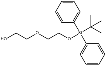 2-(2-((叔丁基二苯基甲硅烷基)氧基)乙氧基)乙醇结构式