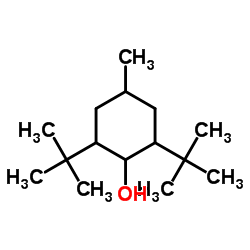 2,6-二叔丁基-4-甲基环己醇结构式