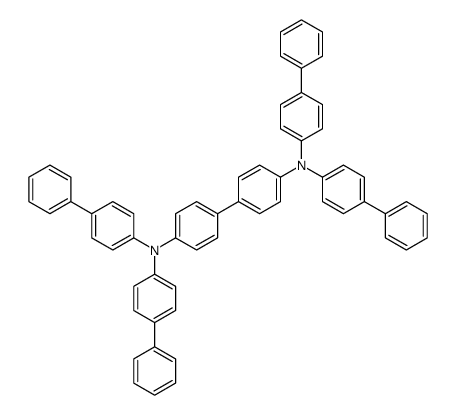 N,N,N',N'-Tetrakis(biphenyl-4-yl)benzidine Structure