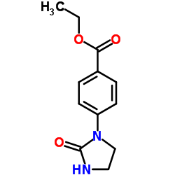Ethyl 4-(2-oxo-1-imidazolidinyl)benzoate Structure