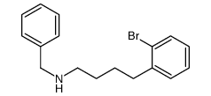 N-benzyl-4-(2-bromophenyl)butan-1-amine结构式