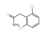 2-(2,6-二氯苯基)硫代乙酰胺结构式
