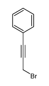 (3-溴丙-1-炔-1-基)苯结构式