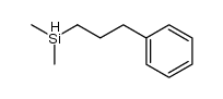 dimethyl-(3-phenyl-propyl)-silane结构式