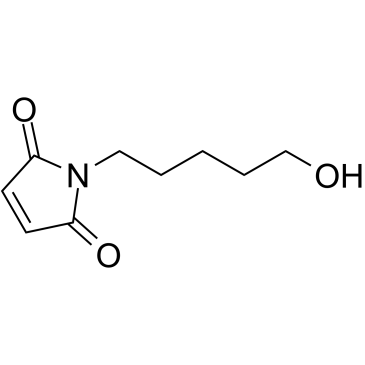 N-(5-Hydroxypentyl)maleimide Structure