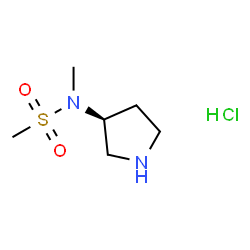 N-甲基-N-[(3S)-吡咯烷-3-基]甲烷磺酰胺盐酸盐图片
