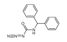 diphenylmethyl carbamoyl azide结构式