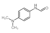 Formanilide, 4- (dimethylamino)- Structure