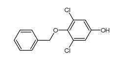 3,5-Dichloro-4-(phenylmethoxy)phenol Structure
