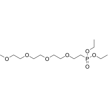 m-PEG4-phosphonic acid ethyl ester structure