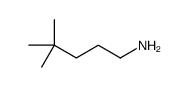 4,4-二甲基-1-戊胺结构式