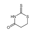 2-thioxopherhydro-1,3-thiazine-4-one结构式