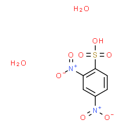 2,4-二硝基苯磺酸 二水合物结构式