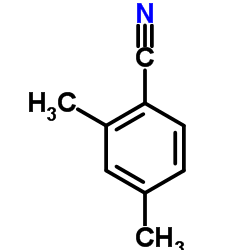 2,4-二甲基苄腈结构式