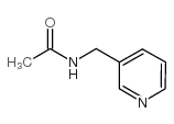 3-(乙酰氨基甲基)嘧啶结构式