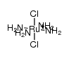 trans-tetraamminedichlororuthenium(III)结构式