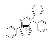 Ethanone, 1-phenyl-,2-(triphenylphosphoranylidene)hydrazone Structure