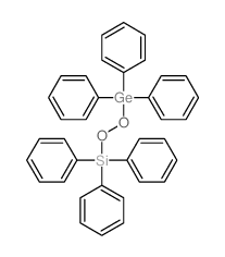 Silane,triphenyl[(triphenylgermyl)dioxy]- (9CI) Structure