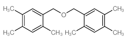 Benzene,1,1'-[oxybis(methylene)]bis[2,4,5-trimethyl- (9CI) Structure