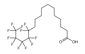 12,12,13,13,14,14,15,15,16,16,16-undecafluorohexadecanoic acid Structure