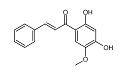 (E)-1-(2,4-Dihydroxy-5-methoxyphenyl)-3-phenyl-2-propen-1-one Structure