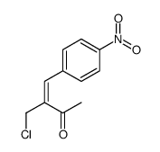3-(chloromethyl)-4-(4-nitrophenyl)but-3-en-2-one Structure