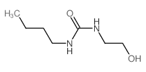 Urea,N-butyl-N'-(2-hydroxyethyl)- Structure