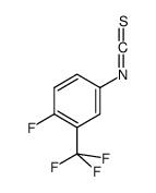 4-氟-3-(三氟甲基)苯基异硫代氰酸酯结构式