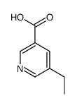 5-乙基-(9ci)-3-吡啶羧酸结构式