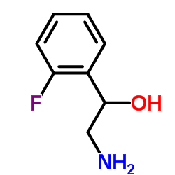 2-氨基-1-(2-氟苯基)乙醇结构式