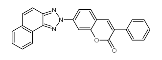 7-(2H-萘并[1,2-D]三唑-2-基)-3-苯基-2H-1-苯并吡喃-2-酮结构式