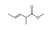 methyl 2-methyl-3-pentenoate Structure