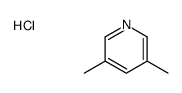 3,5-dimethylpyridine,hydrochloride结构式