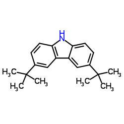 3,6-Di-tert-butylcarbazole Structure