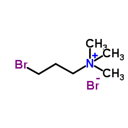 3-溴丙基三甲基溴化铵结构式