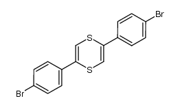 2,5-Bis(4-bromophenyl)-1,4-dithiin Structure