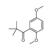 1-(2,5-dimethoxyphenyl)-2,2-dimethylpropan-1-one结构式