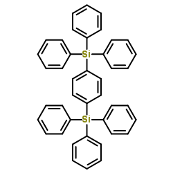 1,4-双(三苯基甲硅烷基)苯结构式